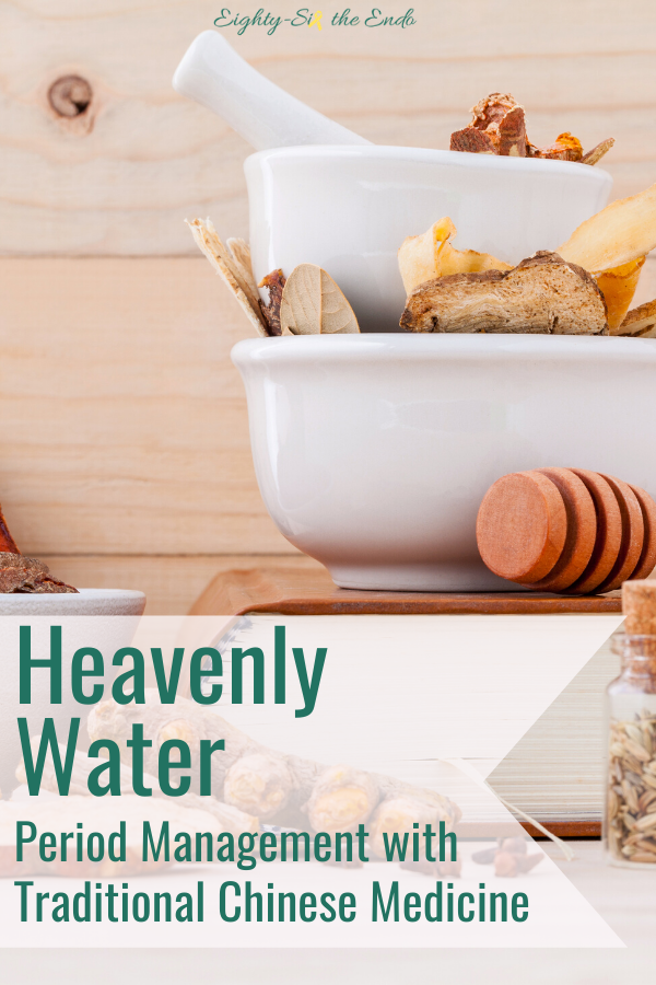 Traditional Chinese Medicine Practitioners have given the period a name that is very deserving. They call it Heavenly Water.