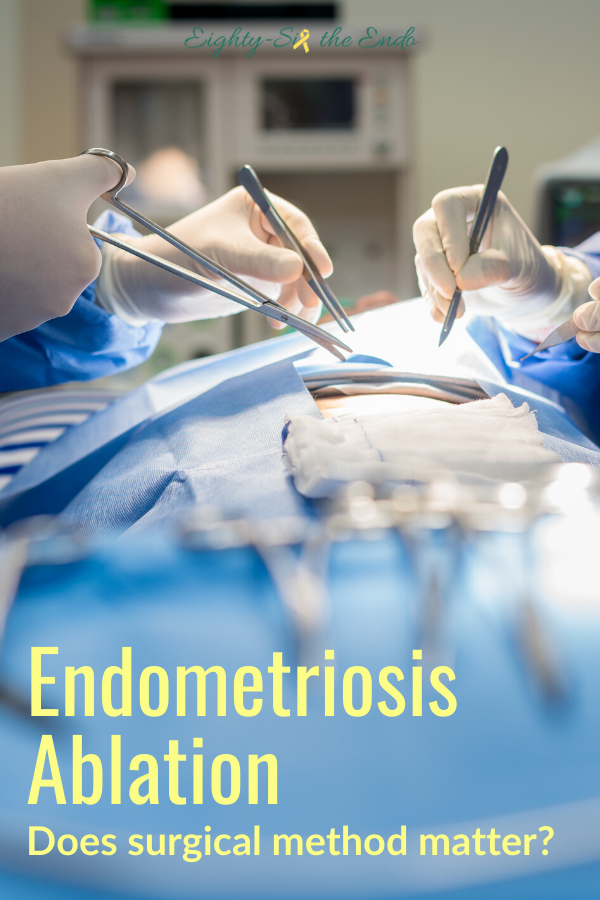 Endometriosis Ablation is the most recommended surgery, but skilled expert endometriosis excision is your BEST chance at having long term relief.
