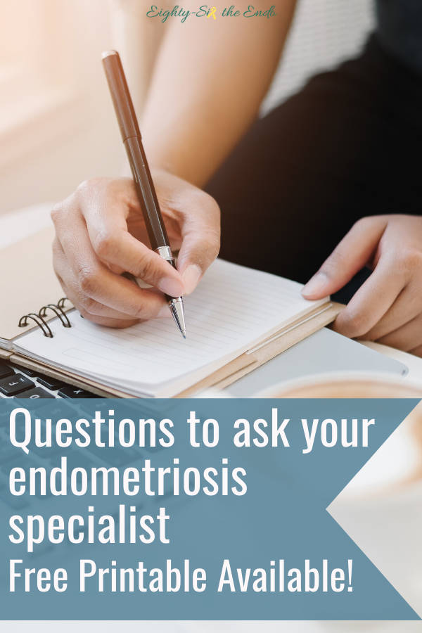 Interviewing your endo surgeon is an important step. Here is a comprehensive post with ALL the questions to ask your endometriosis specialist!