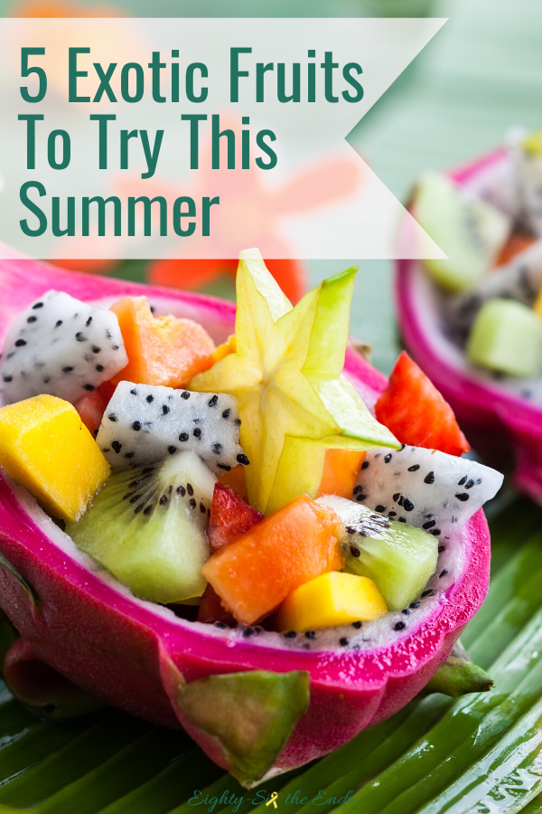 Registered Dietitian shares the nutritional benefits of exotic fruits as we head in to summer. Try these 5 exotic fruits to add variety to your diet!